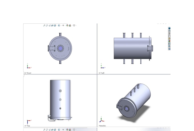 do 2d and 3d cad modeling and fea simulation